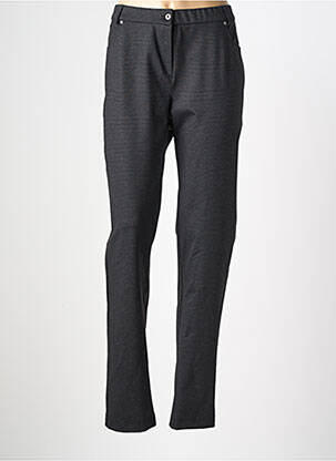 Pantalon slim taille élastique taille normale noir GUY DUBOUIS femme