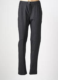 Pantalon slim taille élastique taille normale noir GUY DUBOUIS femme