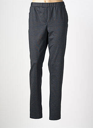 Pantalon slim taille élastique taille normale bleu GUY DUBOUIS femme