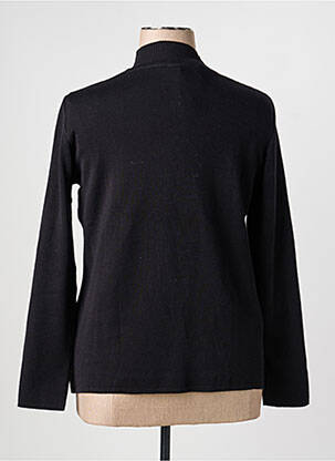 Pull coupe cintrée manches longues noir TELMAIL femme