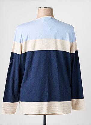 Pull stretch manches longues bleu OLSEN femme