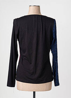 Top stretch manches longues noir UN POINT C EST TOUT femme