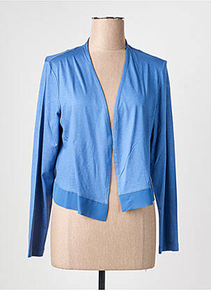 Veste casual coupe cintrée bleu THOMAS RABE femme