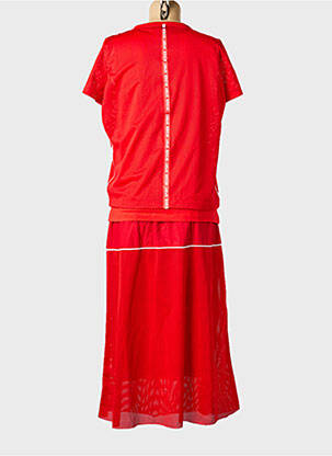 Ensemble jupe coupe cintrée rouge TUZZI femme
