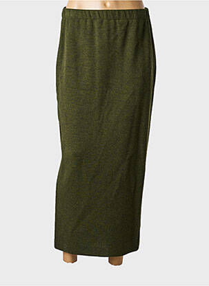 Jupe longue taille normale vert JEAN GIRARD femme