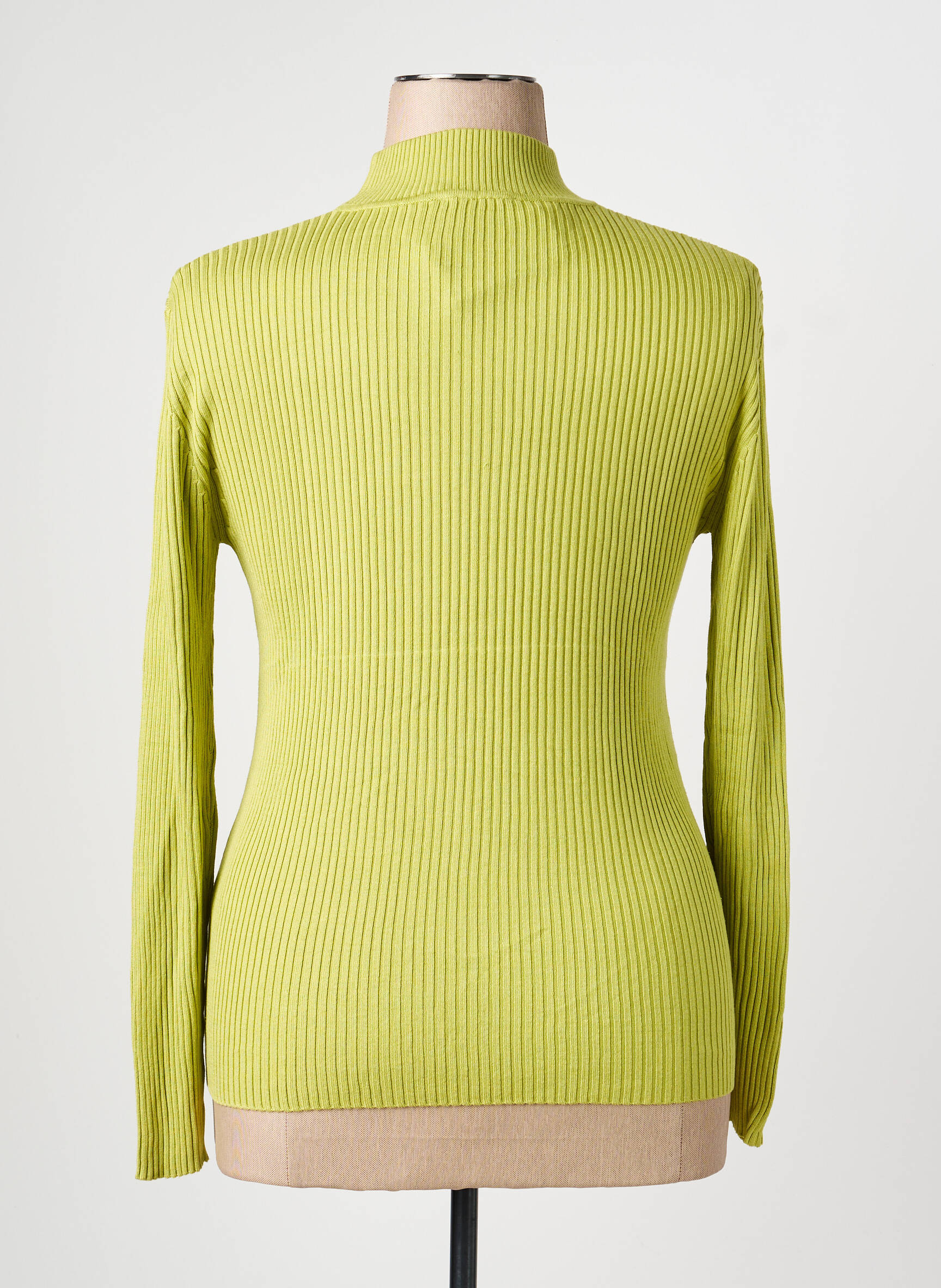 Top stretch manches longues vert KATMAI femme