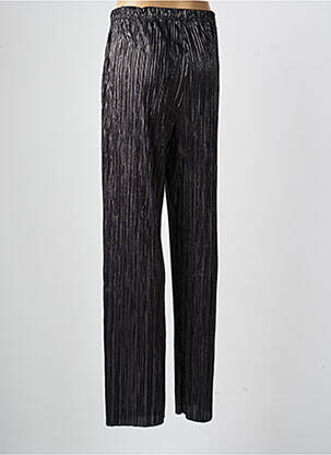 Pantalon droit stretch taille normale noir ONE O ONE femme