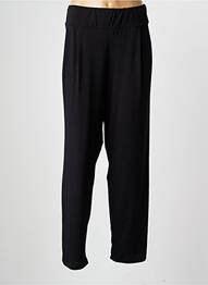 Pantalon droit stretch taille normale noir AN II VITO femme