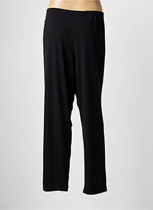 Pantalon droit stretch taille normale noir AN II VITO femme