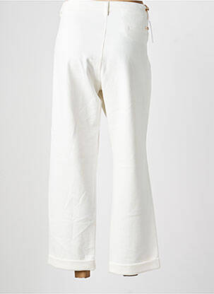 Pantalon 7/8 stretch taille normale beige WALTRON femme