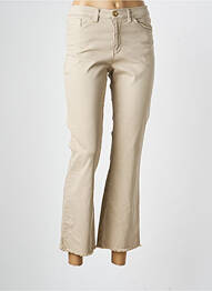 Jeans bootcut taille normale taille normale beige WALTRON femme