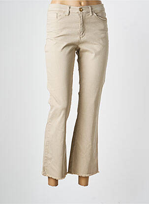 Jeans bootcut taille normale taille normale beige WALTRON femme