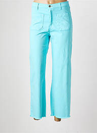 Jeans coupe droite taille haute taille haute bleu WALTRON femme