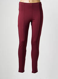 Legging taille haute taille haute rouge YEST femme