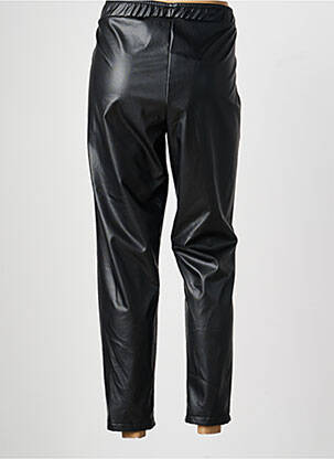 Pantalon slim taille élastique taille normale noir MAT. femme