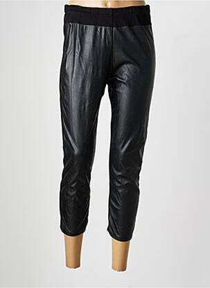 Legging tissage simili-cuir taille normale noir AN II VITO femme
