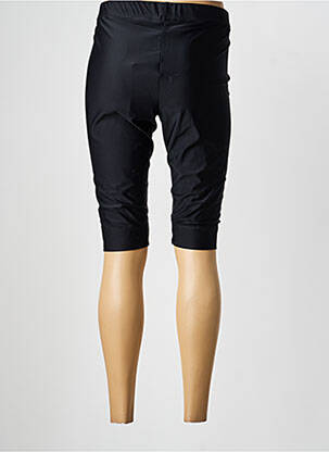 Cycliste effet matière satinée taille normale noir MAT. femme