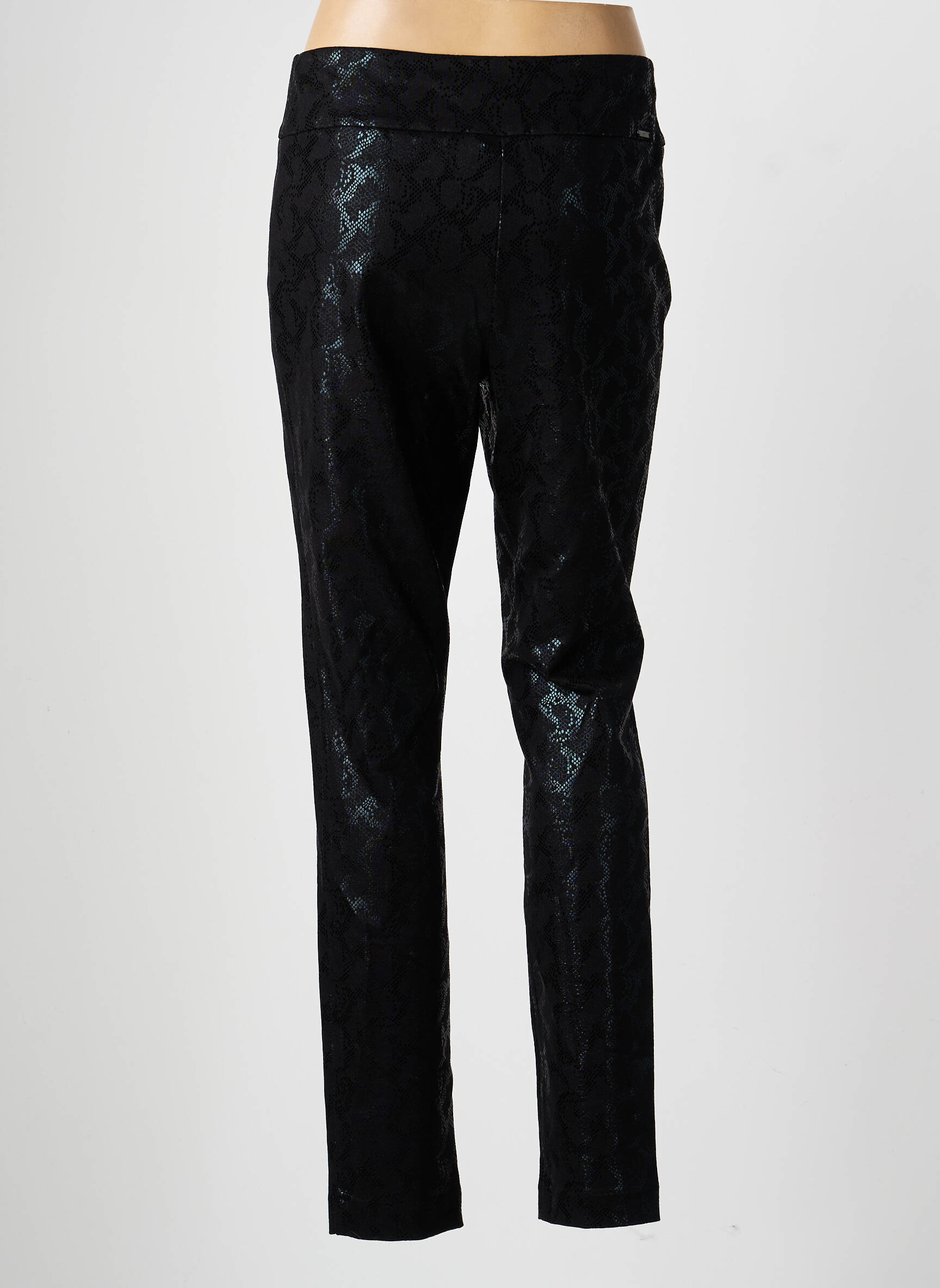 Legging effet matière satinée taille normale noir UP ! femme