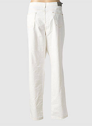 Jeans coupe slim stretch taille normale beige WALTRON femme