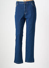 Jeans coupe slim stretch taille normale bleu WALTRON femme