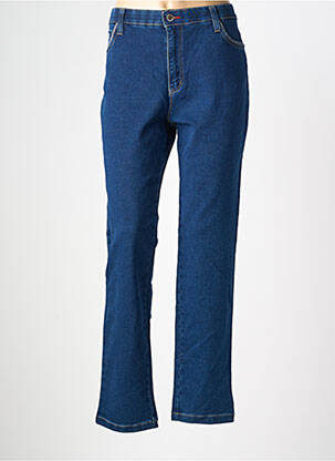 Jeans coupe slim stretch taille normale bleu WALTRON femme
