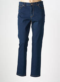 Jeans coupe slim tissage brut taille normale bleu WALTRON femme