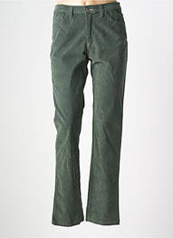 Pantalon slim stretch taille normale vert fonce WALTRON femme