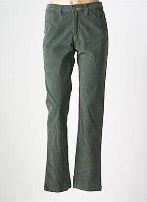 Pantalon slim stretch taille normale vert fonce WALTRON femme