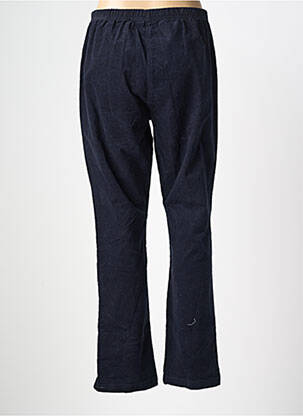 Pantalon slim taille élastique taille normale bleu SIGNATURE femme