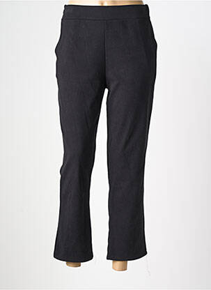 Pantalon 7/8 stretch taille normale noir ATALAYE femme
