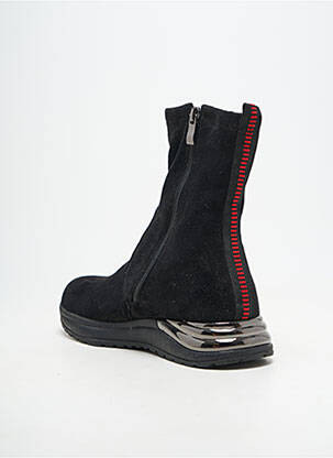 Bottines/boots bout rond talon plat jusqu'à 3cm noir EXÉ femme