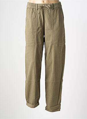 Pantalon slim taille élastique vert MOS MOSH femme