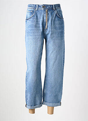 Jeans coupe droite poches bleu HEYANNO femme