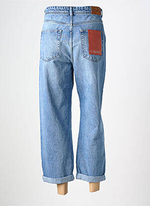Jeans coupe droite poches bleu HEYANNO femme