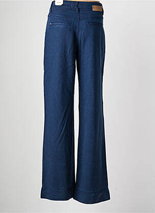 Pantalon large tissage popeline taille normale bleu MOS MOSH femme