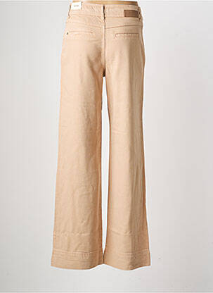Pantalon large tissage popeline taille normale beige MOS MOSH femme