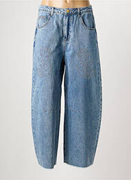 Jeans coupe large taille normale taille normale bleu ADORE femme