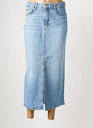 Jupe longue taille normale bleu MOS MOSH femme