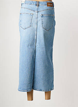 Jupe longue taille normale bleu MOS MOSH femme