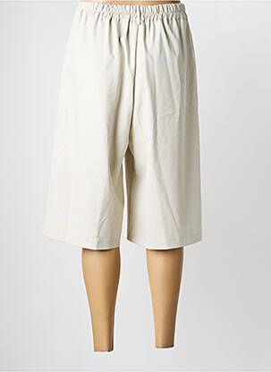 Bermuda taille élastique taille normale beige SCARLET ROOS femme