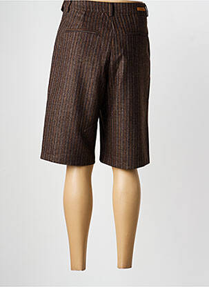 Bermuda coupe droite taille normale marron ADORE femme
