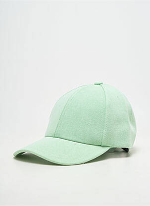 Casquette visière souple vert VRAI* femme