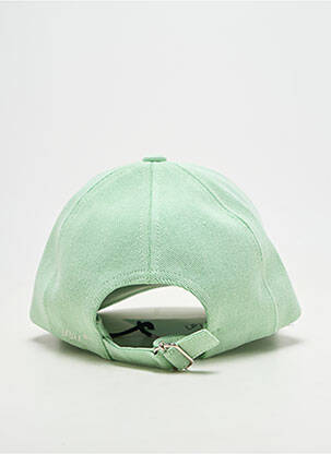 Casquette visière souple vert VRAI* femme
