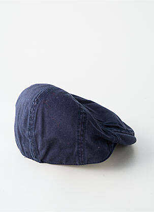 Casquette tissage popeline bleu STETSON homme