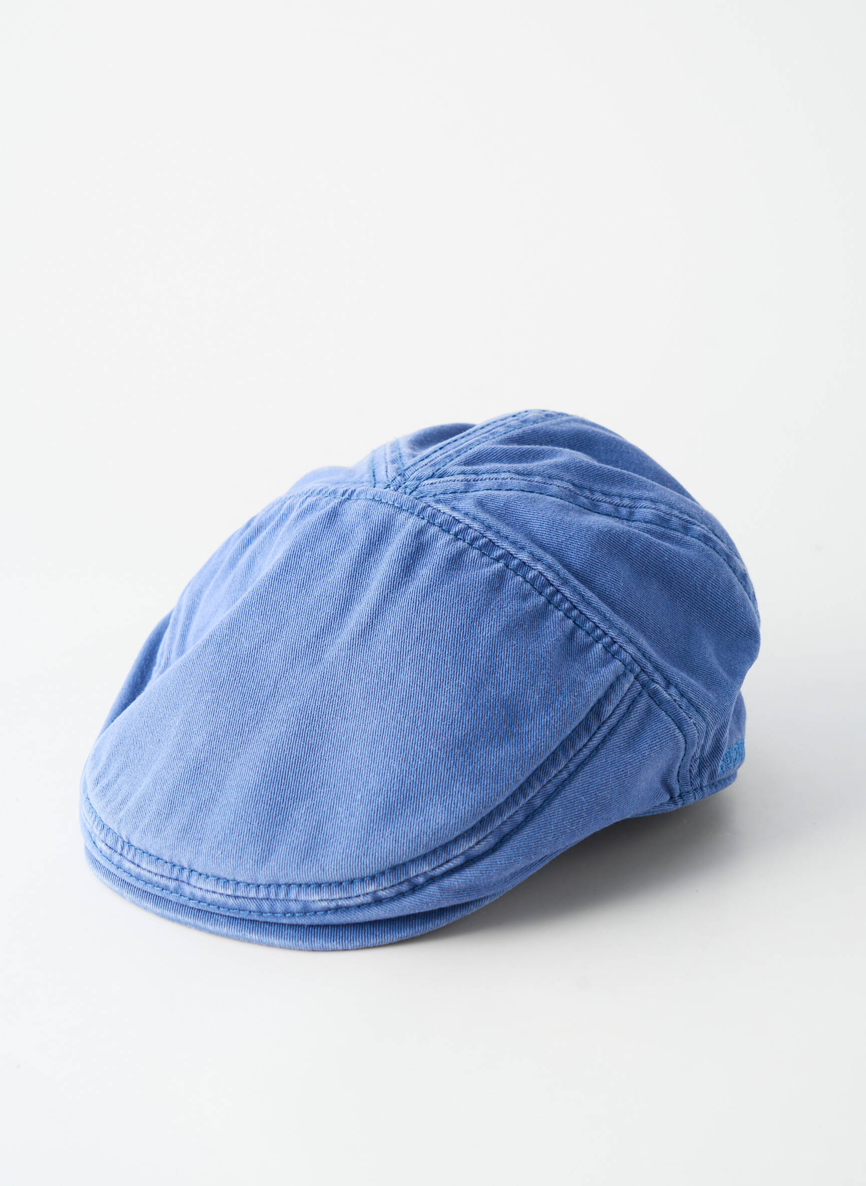 Casquette tissage popeline bleu clair STETSON homme