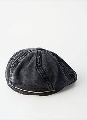 Casquette visière souple noir STETSON homme