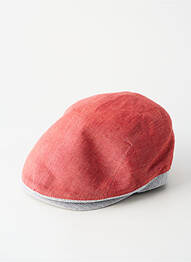 Chapeau forme béret rouge M BY FLECHET homme