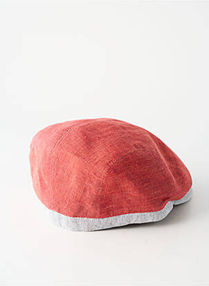 Chapeau forme béret rouge M BY FLECHET homme