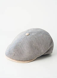 Chapeau forme béret beige M BY FLECHET homme