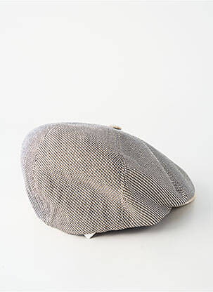 Chapeau forme béret beige M BY FLECHET homme